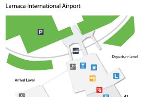 Аэропорт Ларнака (Кипр) — расписание полетов, план терминала, погода сейчас