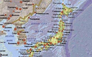 Япония — страна тайн и загадок Граница с японией проходит